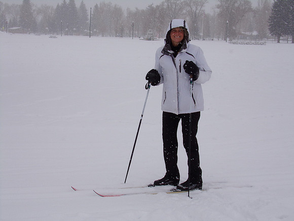 Learning Nordic skiing