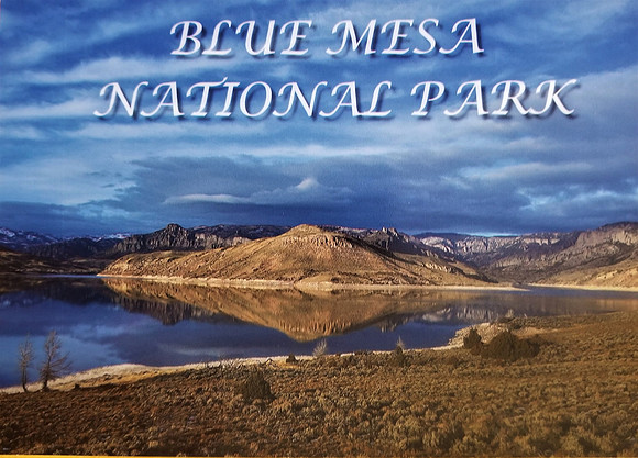 BLUE MESA NATIONAL PARK SCENE- 1 INVITE