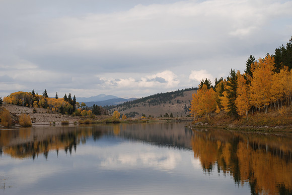 Autumn Glory, mountain lake