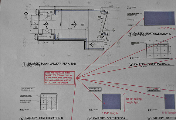 Designing a Show before the Gallery was built_1532